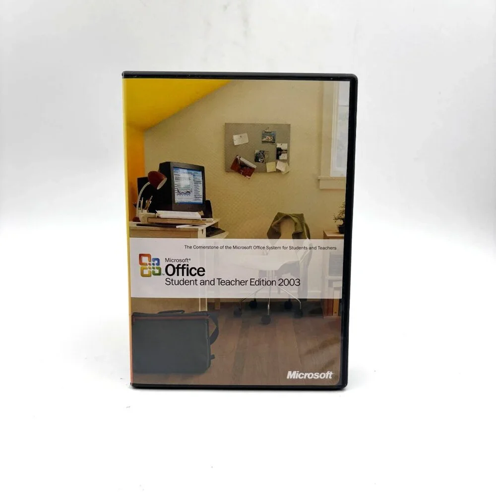 Microsoft Office 2003 Student & Teacher Edition Software With Product Key